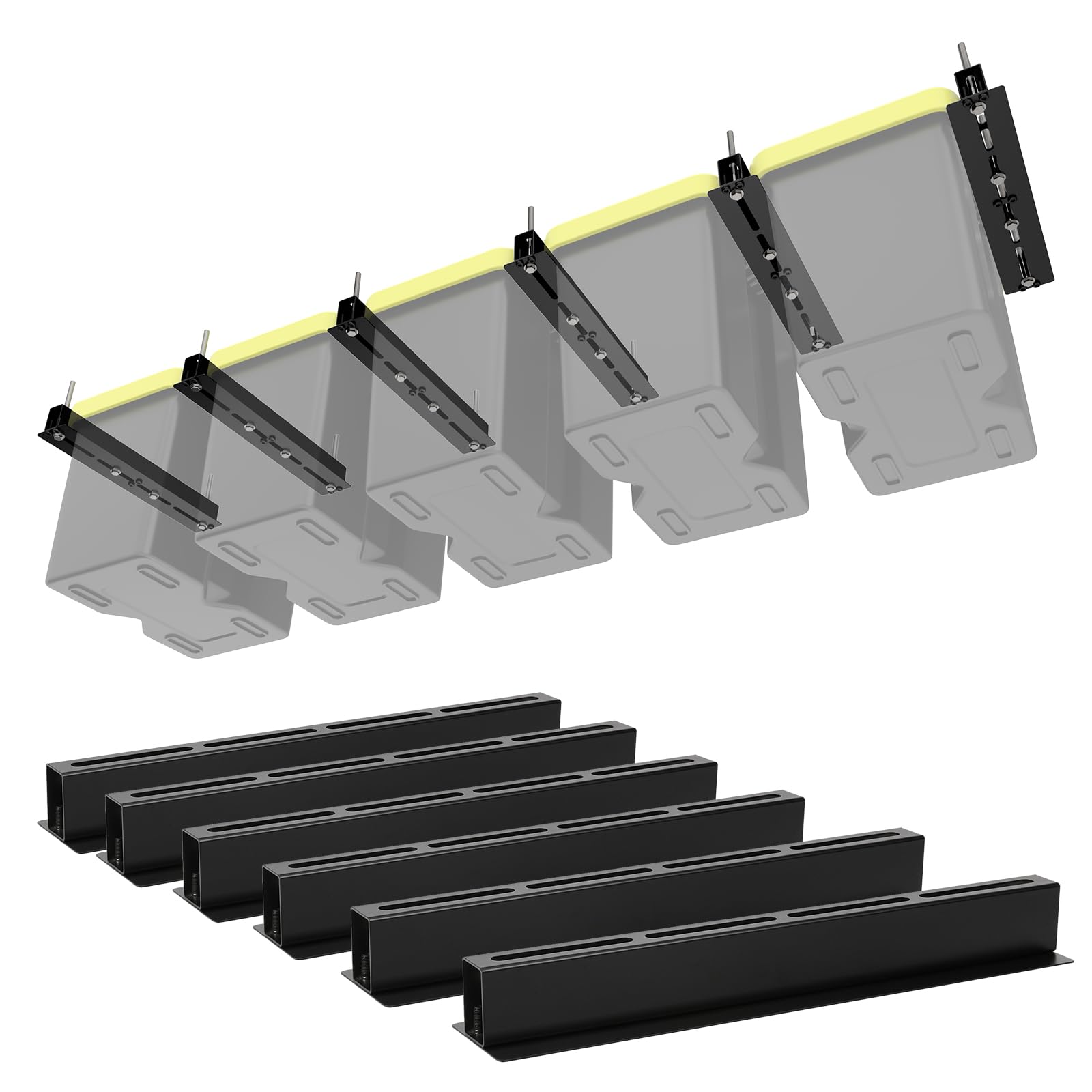 トイガー　CEO Storage Tidoin 4-Tier 71.97 in. H Steel Storage Cabinet Locker with